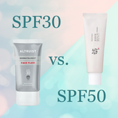 SPF30 vs. SPF50: Which Sunscreen Should You Choose?