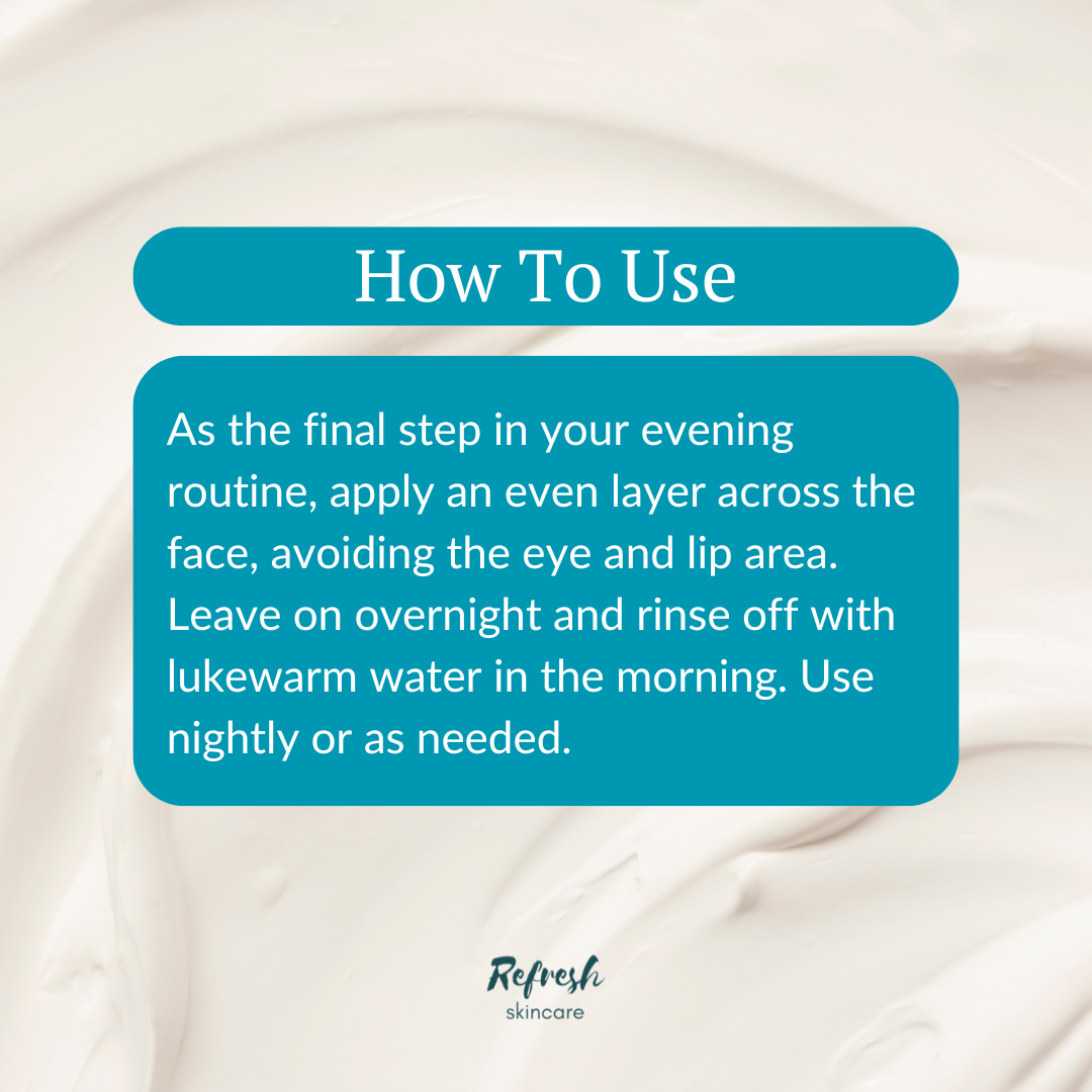 Abib Rice Probiotics Overnight Mask Barrier Jelly 80ml directions on how to use.