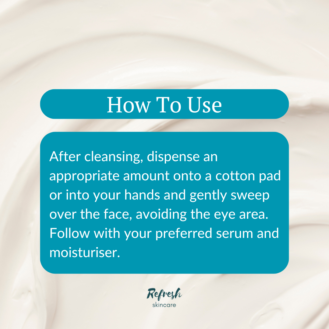 NEOGEN Dermalogy Real Ferment Micro Toner 150ml directions on how to use.