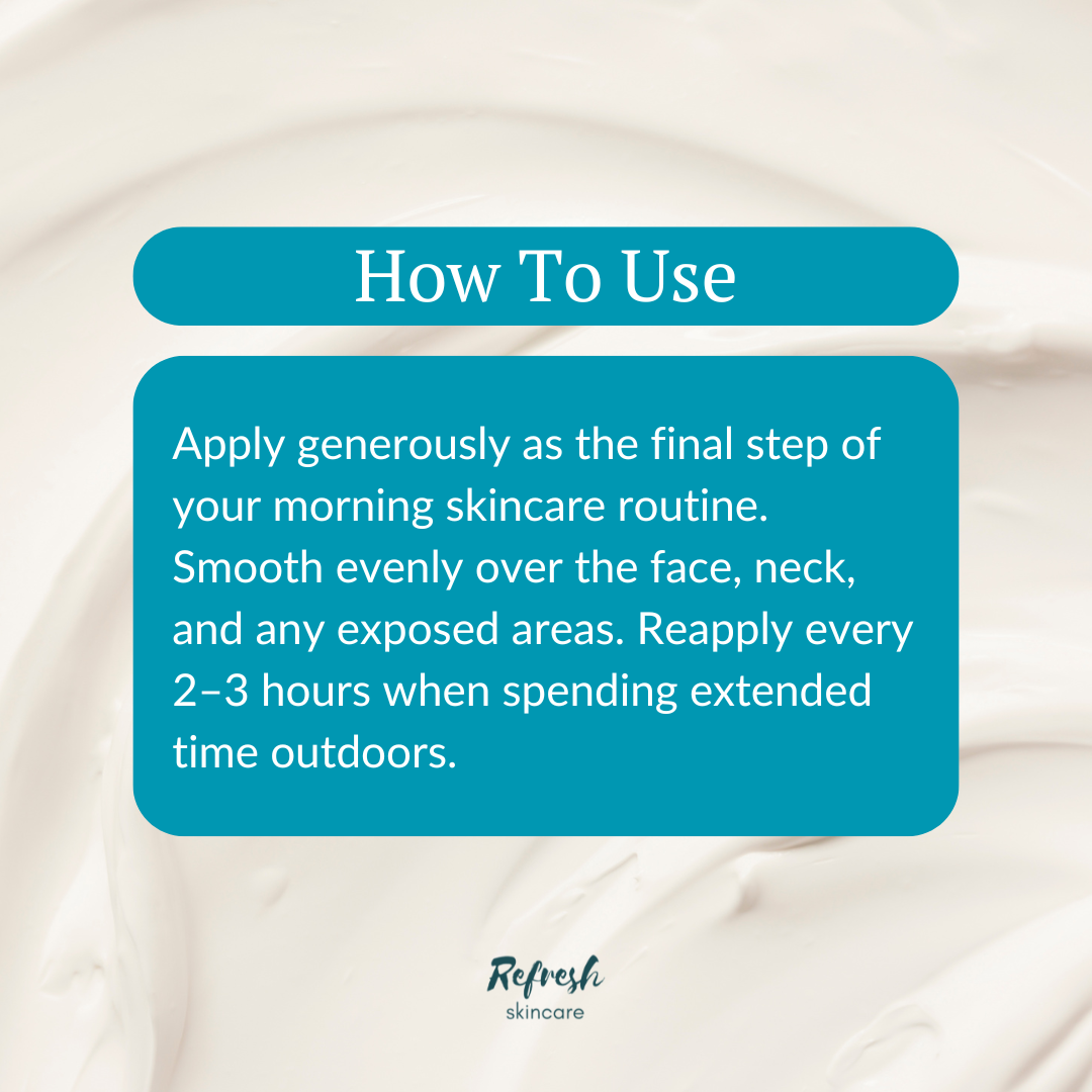 Round Lab Birch Juice Moisturizing Sunscreen SPF 50+ PA++++ 50ml directions on how to use.