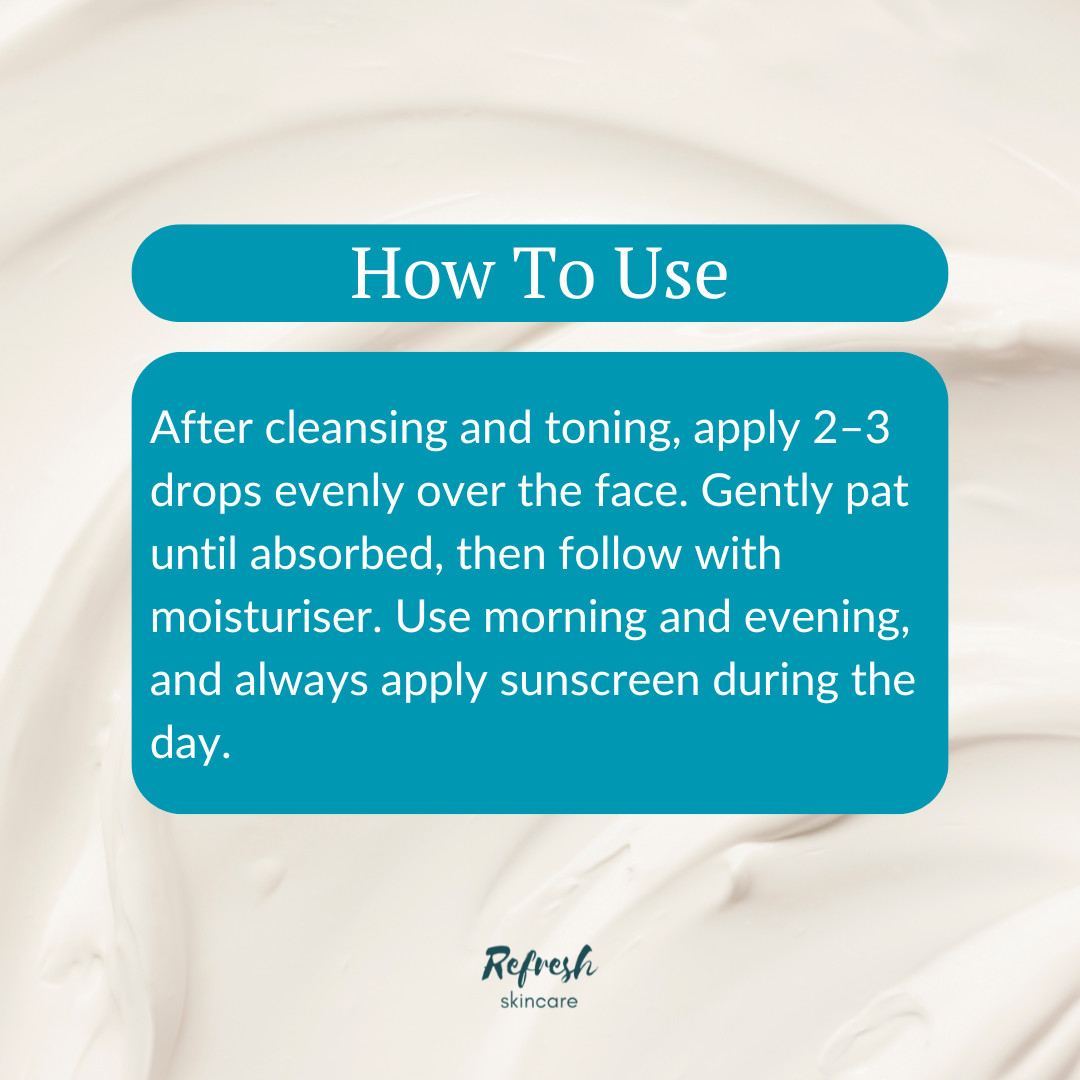 Mary & May Idebenone + Blackberry Complex Serum 30ml directions on how to use.