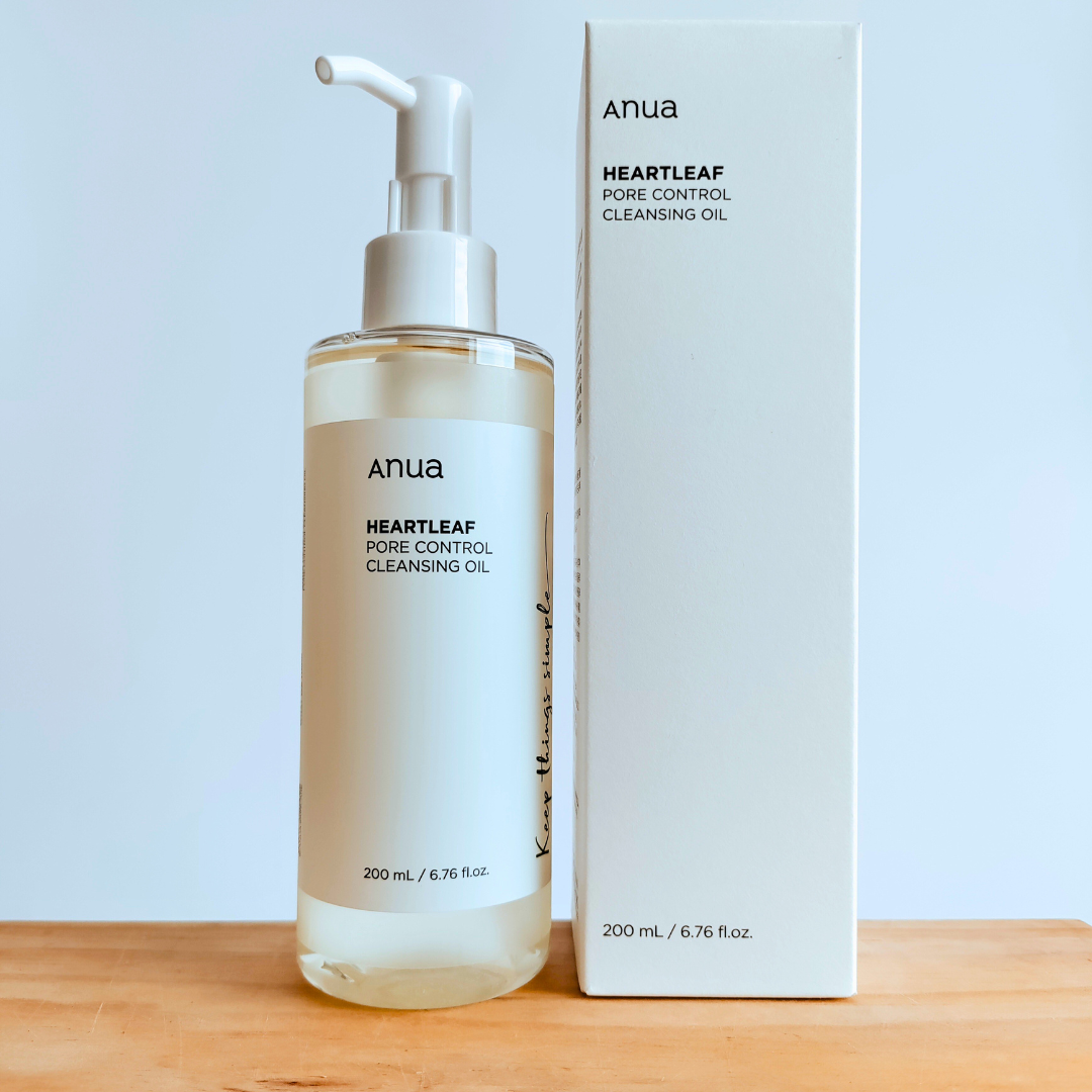 Anua Heartleaf Pore Control Cleansing Oil 200ml packaging