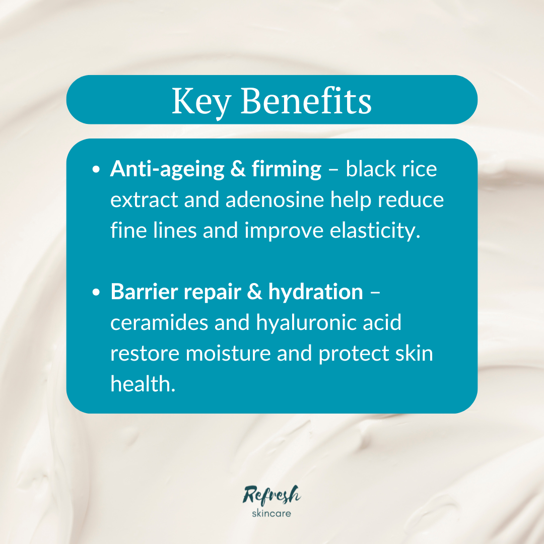 Haruharu Wonder Black Rice Skincare Routine Set key benefits.