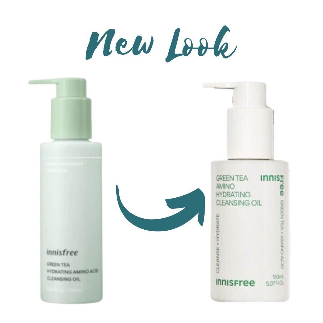 Korean K-beauty SKincare new innisfree green tea hydrating cleansing oil UK