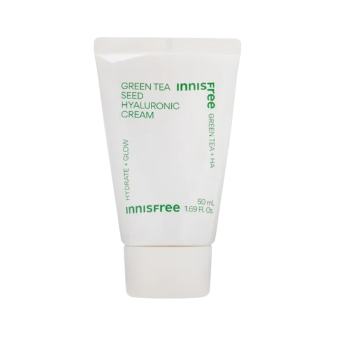Innisfree Green Tea Seed Hyaluronic Cream 50ml Tube UK