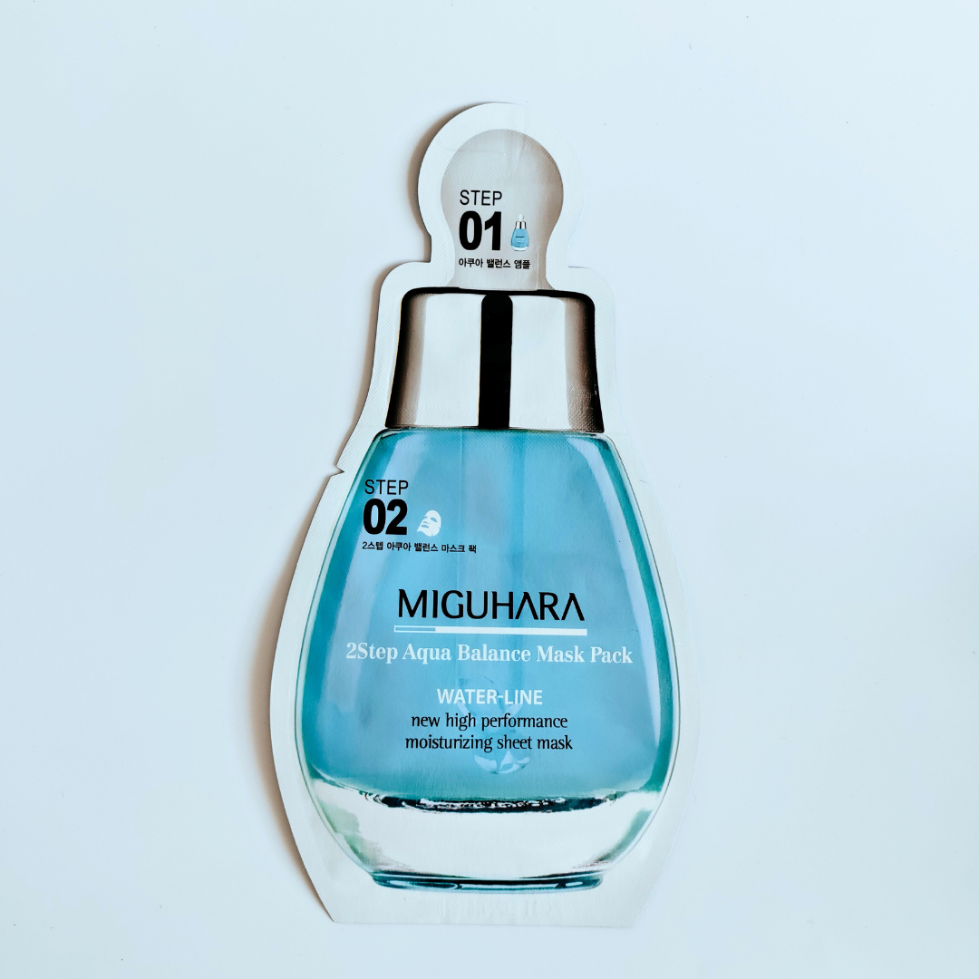 Miguhara 2 Step Aqua Balance Mask Pack UK