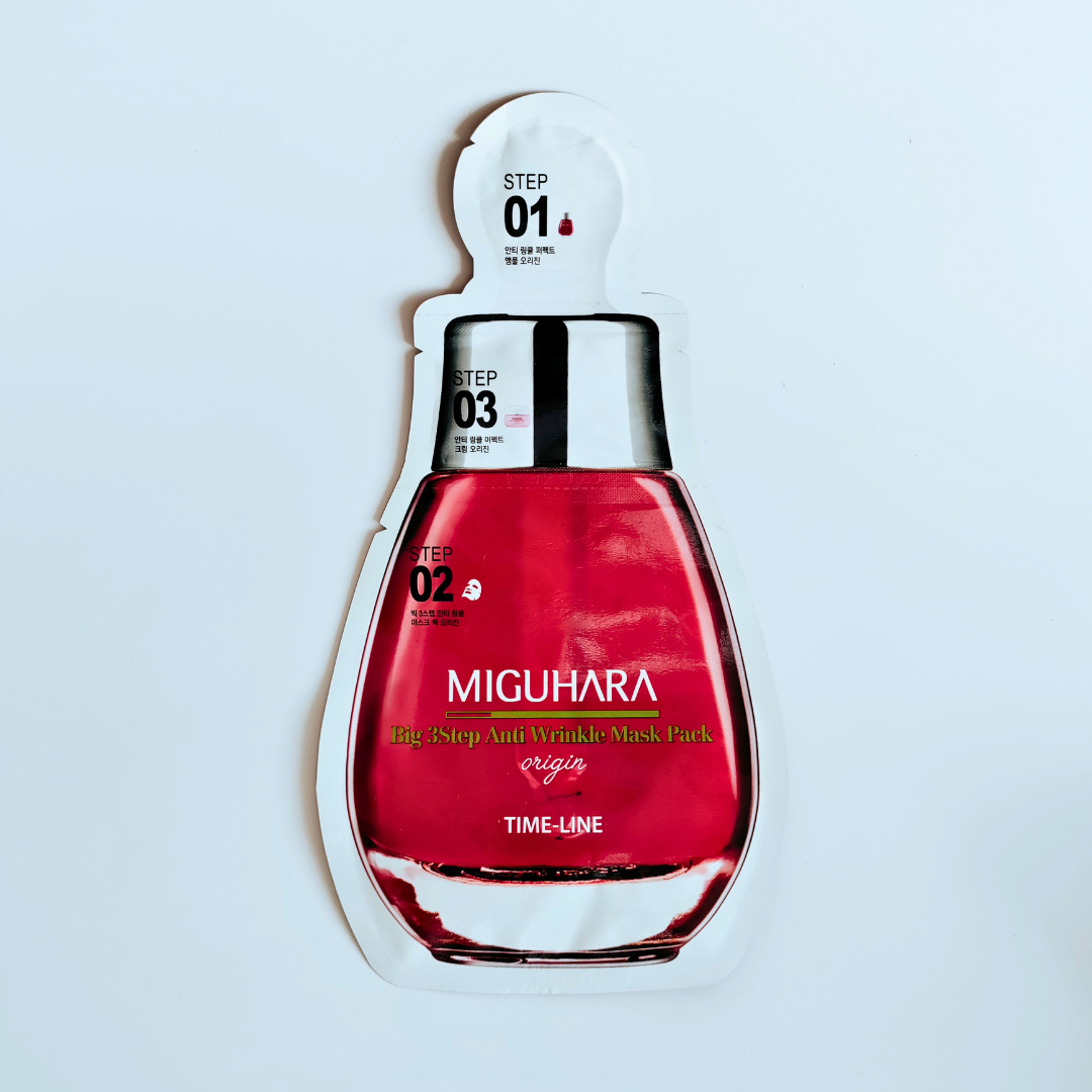 Miguhara Big 3 Step Anti-Wrinkle Mask Pack