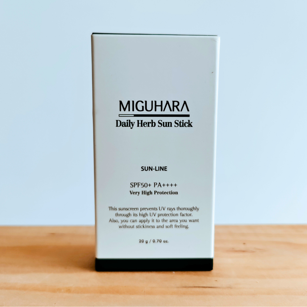 Miguhara Daily Herb Sun Stick 20g box on own