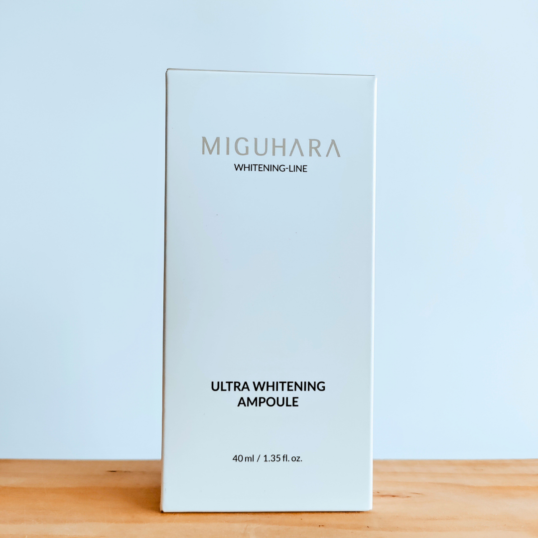 Miguhara Ultra Whitening Ampoule 40ml packaging box