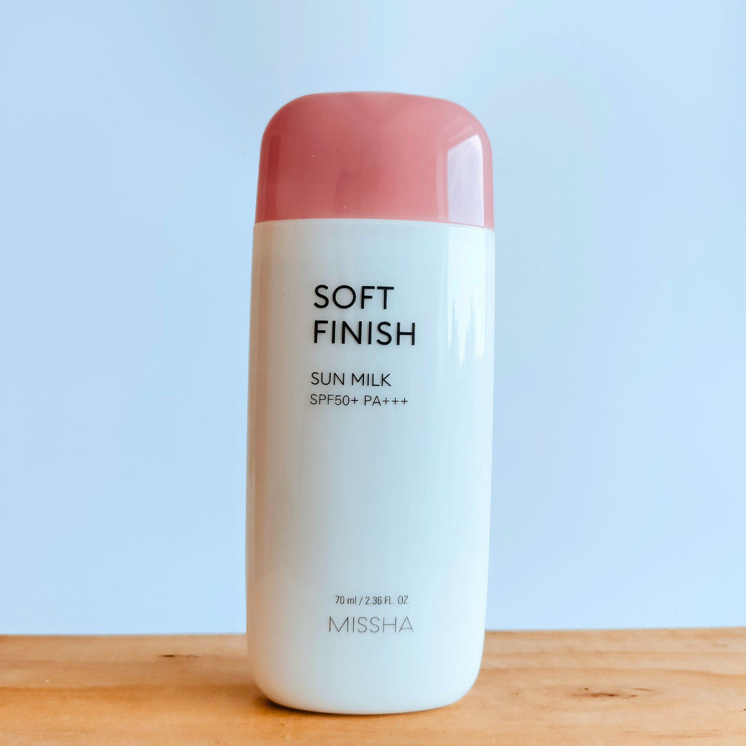 Missha All Around Safe Block Soft Finish Sun Milk SPF50+ PA+++ 70ml bottle