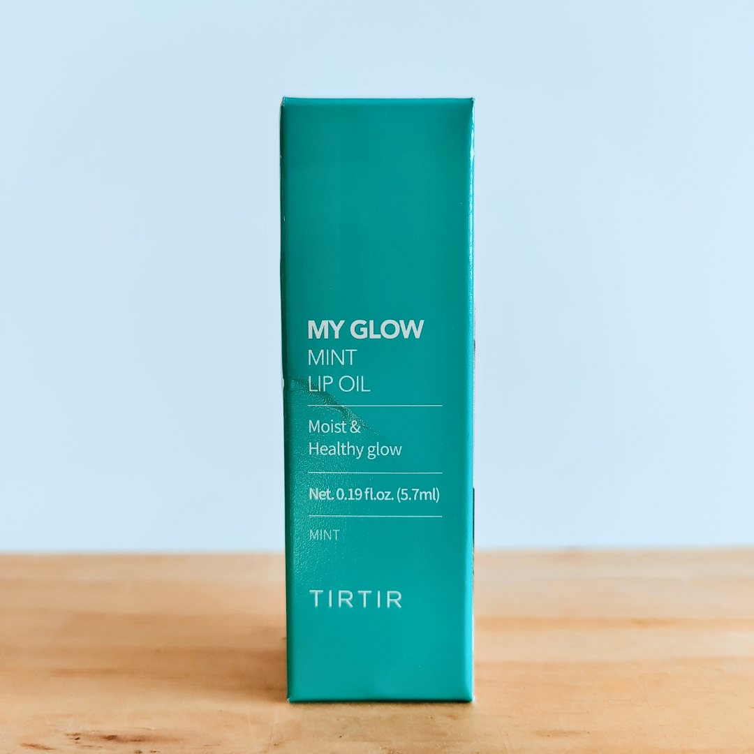 TIRTIR My Glow Lip Oil Mint 5.7ml side of box