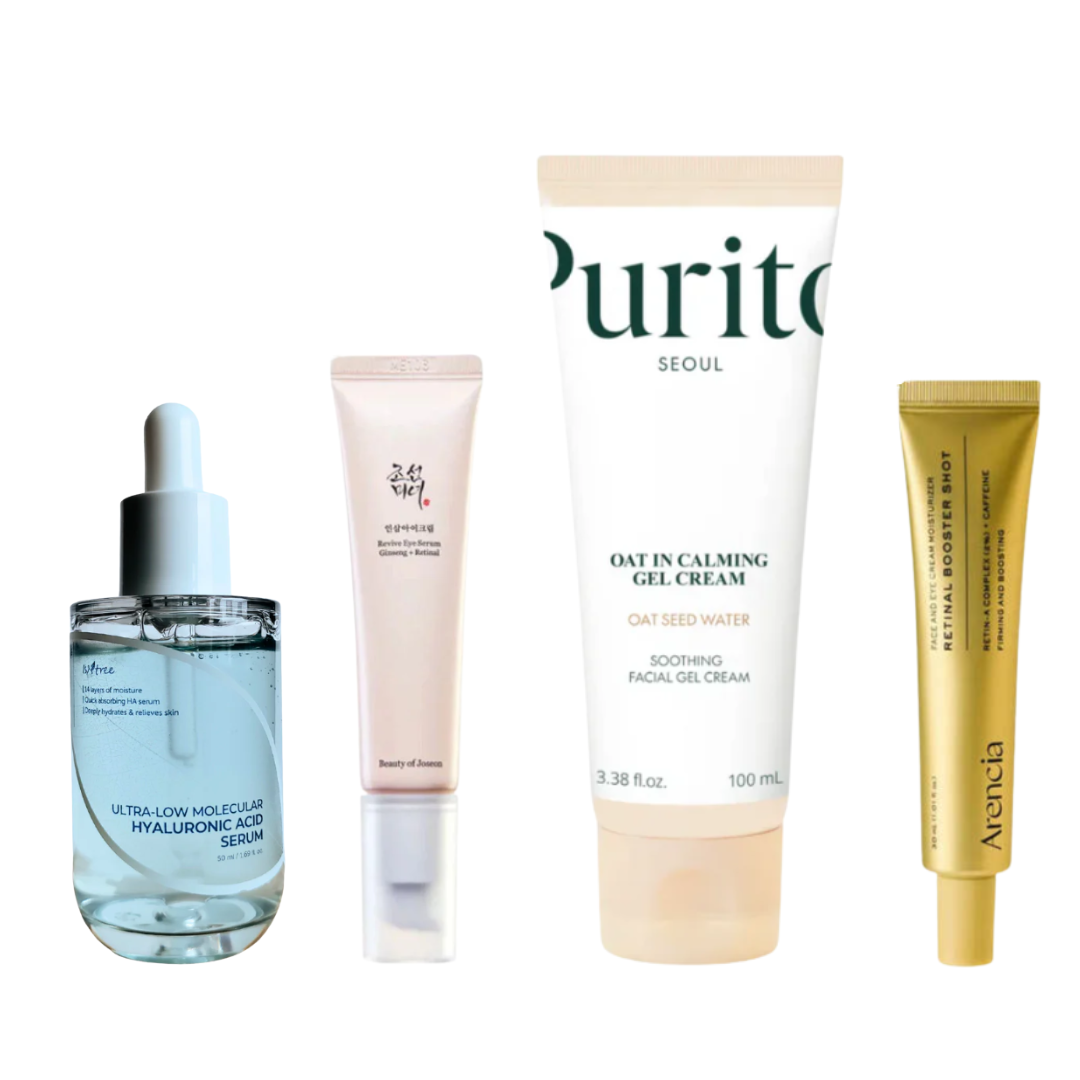 Over 60s skincare routine with no spf