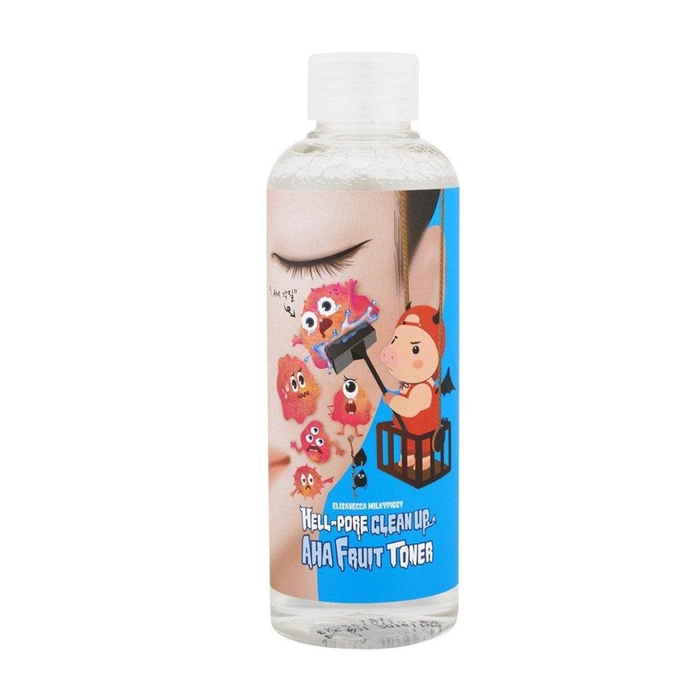 Elizavecca Hell Pore Clean Up AHA Fruit Toner k-beauty korean skincare uk
