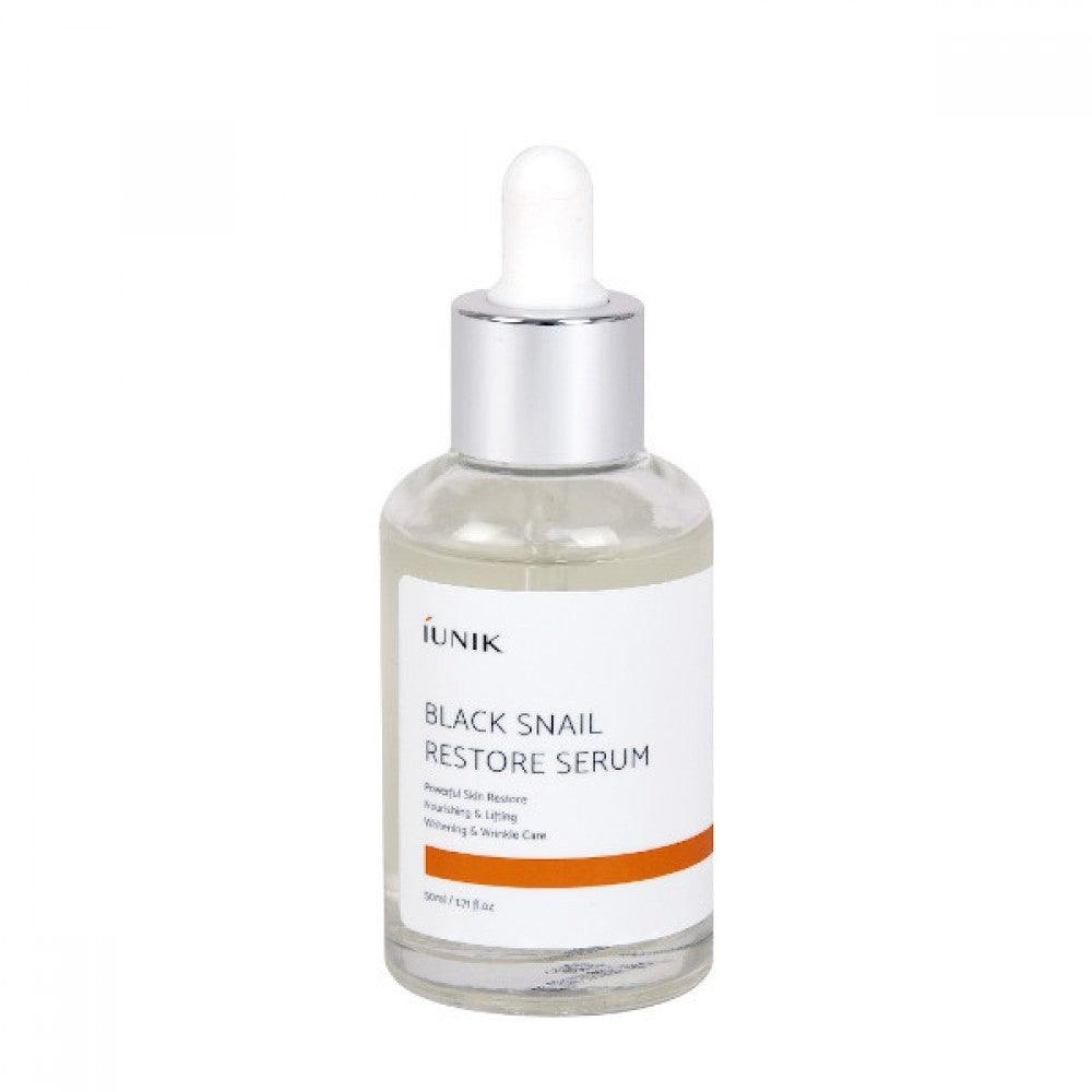 iUNIK Black Snail Restore Serum Korean k-beauty skincare UK