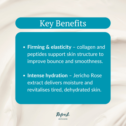 Abib Collagen Gel Mask Jericho Rose Jelly 50g key benefits. 