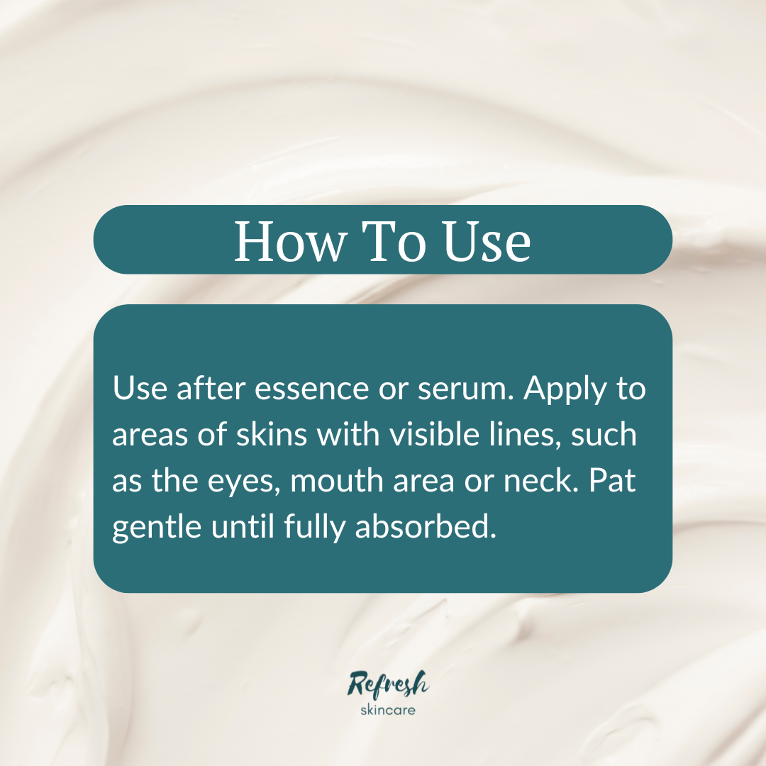 Mixsoon Bean Eye Cream 20ml directions on how to use. 