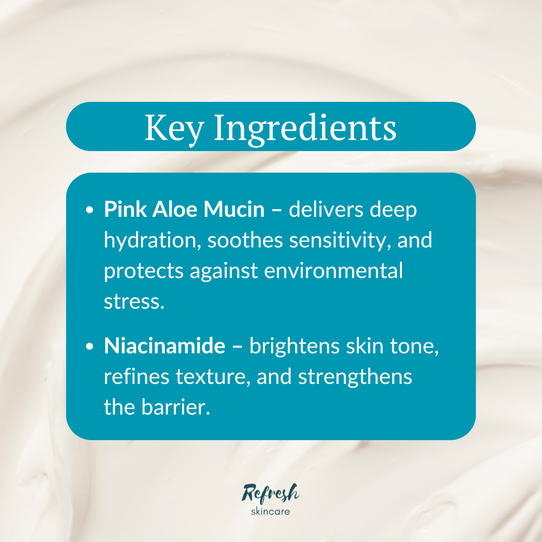 APRILSKIN Pink Aloe Mucin Serum 30ml key ingredients. 