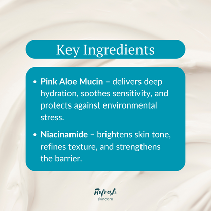 APRILSKIN Pink Aloe Mucin Serum 30ml key ingredients. 