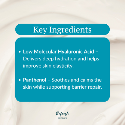 Torriden DIVE-IN Low Molecule Hyaluronic Acid Sheet Mask Pack 27ml 10 Pack key ingredients