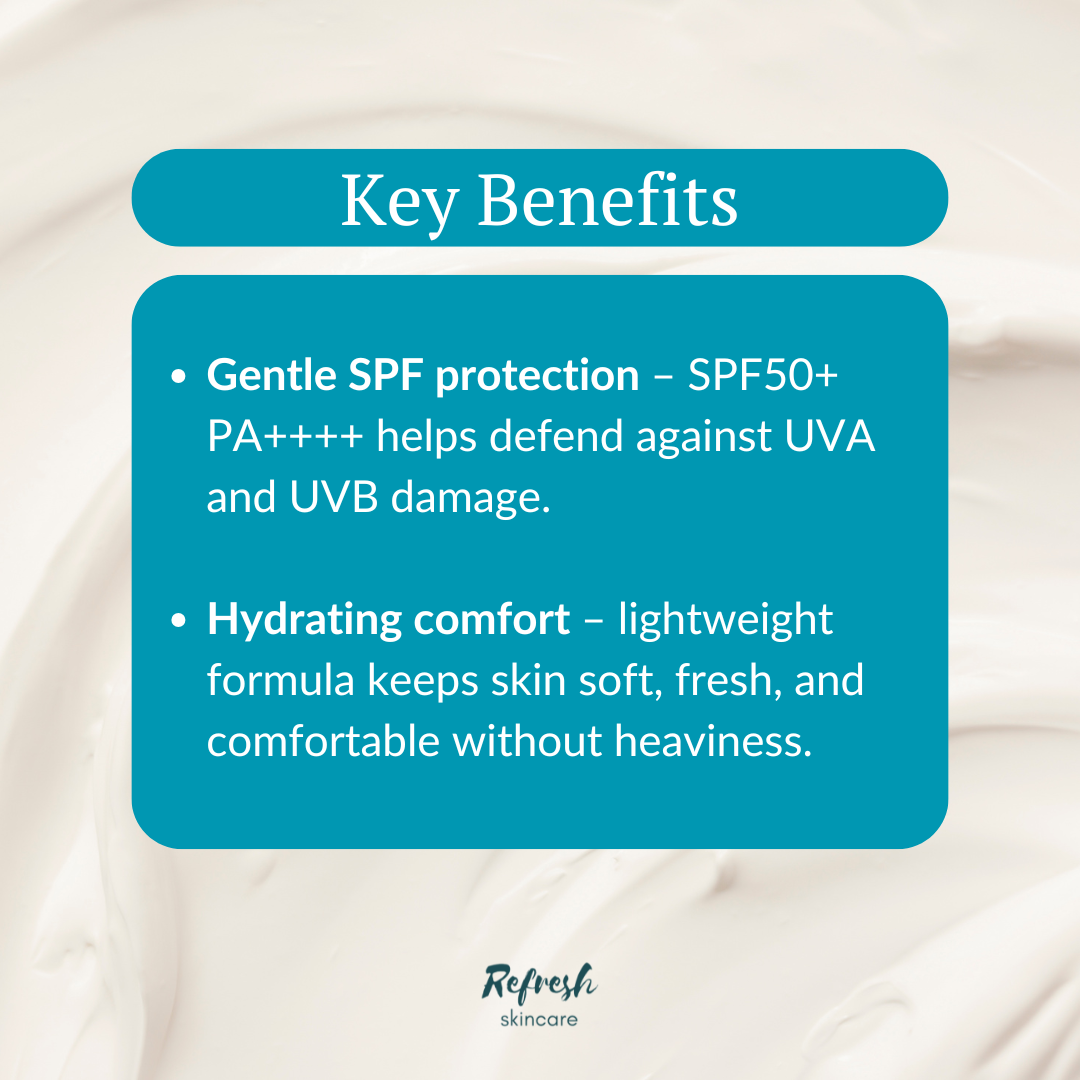 Torriden DIVE-IN Mild Suncream SPF  60ml key benefits