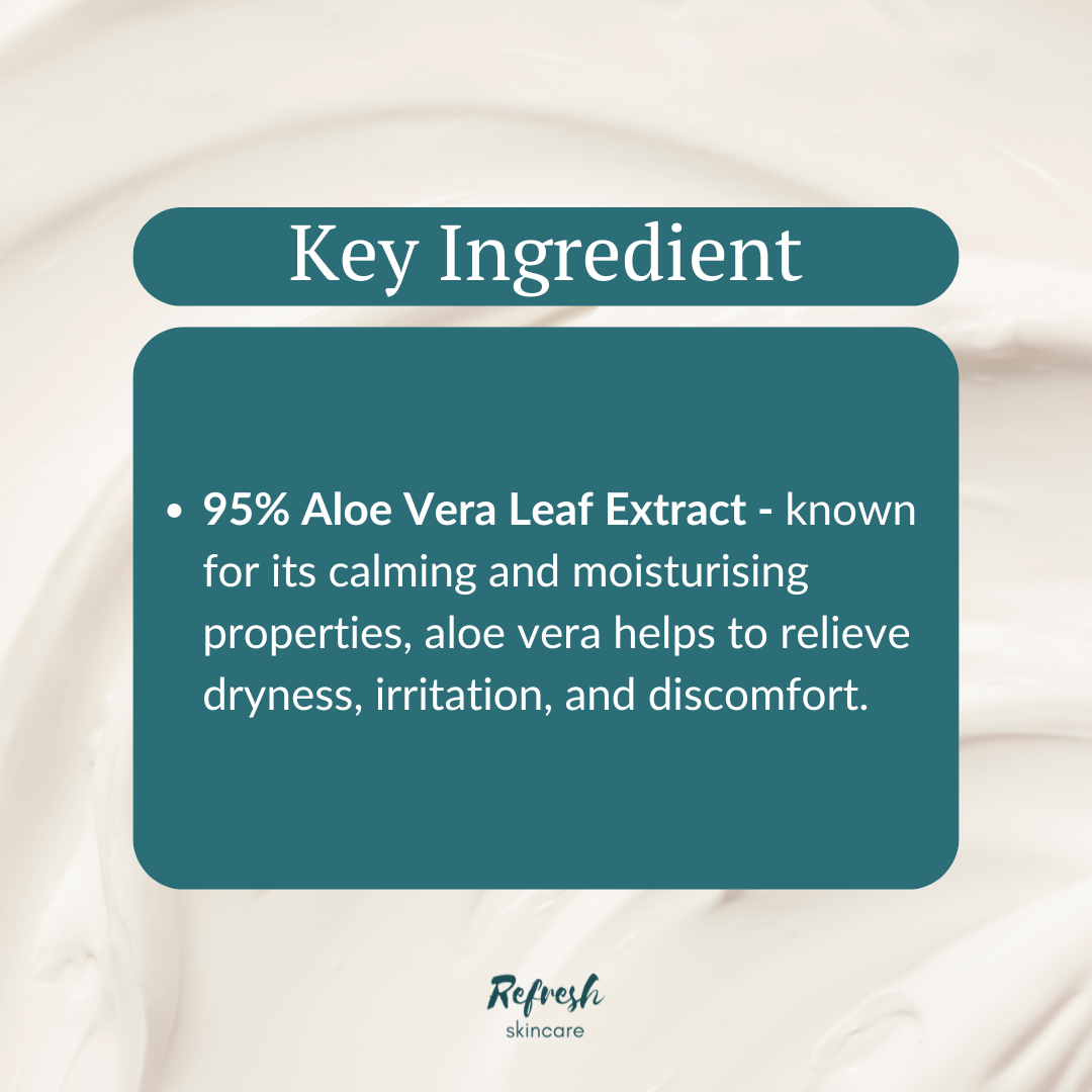 The Face Shop Jeju Aloe 95% Fresh Soothing Gel 300ml key ingredient