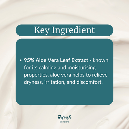 The Face Shop Jeju Aloe 95% Fresh Soothing Gel 300ml key ingredient