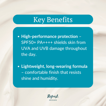 Innisfree Intensive Long Lasting Sunscreen EX SPF50+ PA++++ key benefits