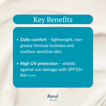 Haruharu Wonder Black Bamboo Daily Soothing Sun Shield SPF50+ PA++++ 20ml key benefits