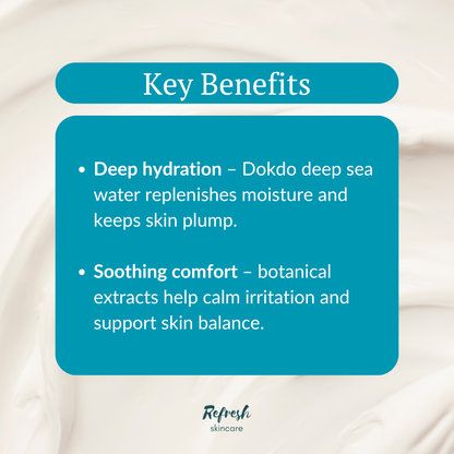 Round Lab 1025 Dokdo Cleanser Foam 150ml key benefits. 