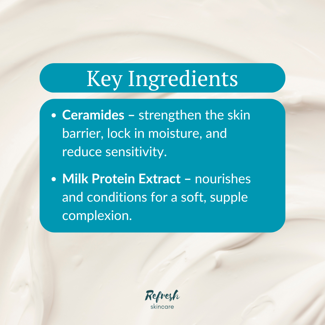 TIRTIR Ceramic Milk Ampoule 30ml key ingredients