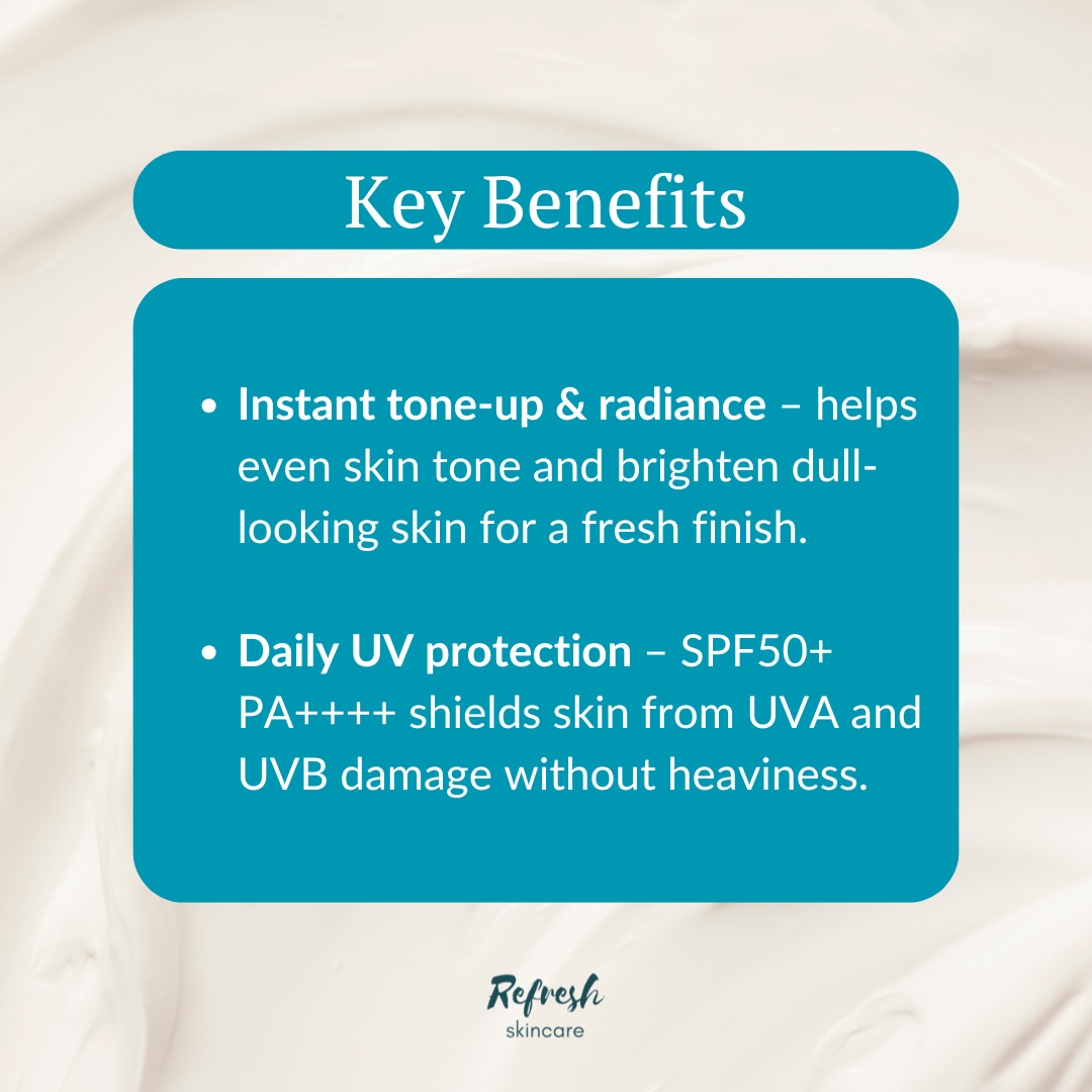 Tocobo Vita Tone Up Sun Cream SPF 50+ PA++++ 50ml key benefits