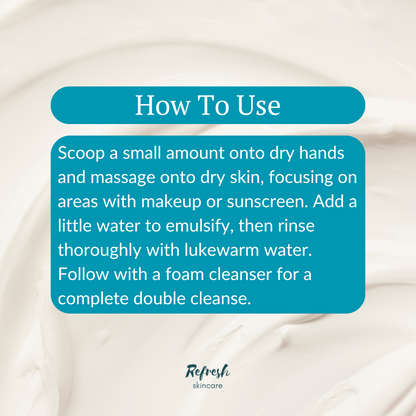 Beauty of Joseon Radiance Cleansing Balm 100ml directions on how to use. 