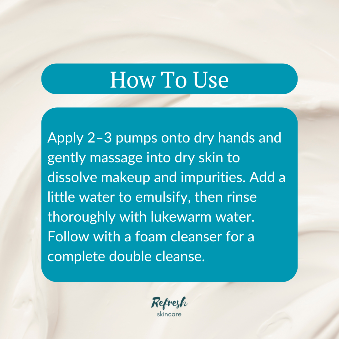 Anua Heartleaf Pore Control Cleansing Oil 200ml directions on how to use. 