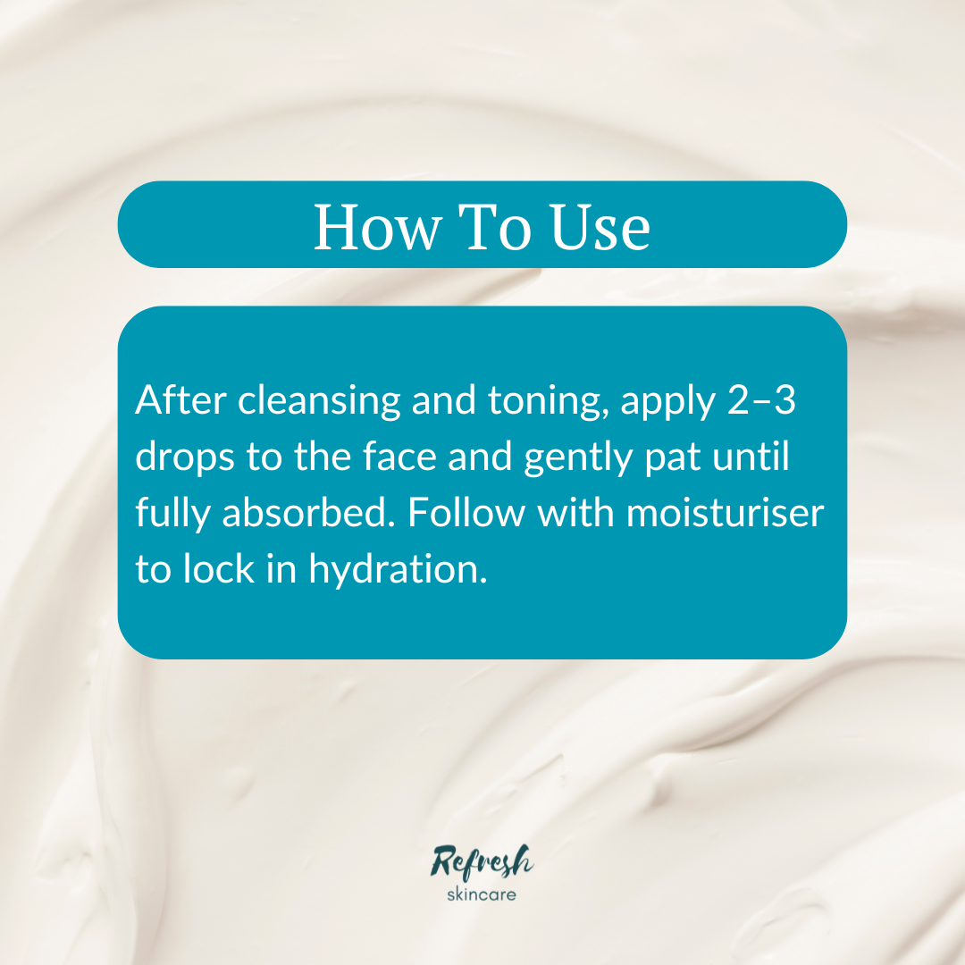 Mary & May Hyaluronics Serum 30ml directions on how to use. 