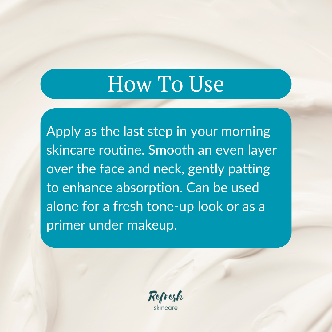 Innisfree Jeju Cherry Blossom Glow Tone Up Cream Tube 50ml directions on how to use. 