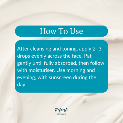 Mary & May Rice Niacin 10% Triple Vitamin Serum Seoul Edition 80ml directions on how to use. 