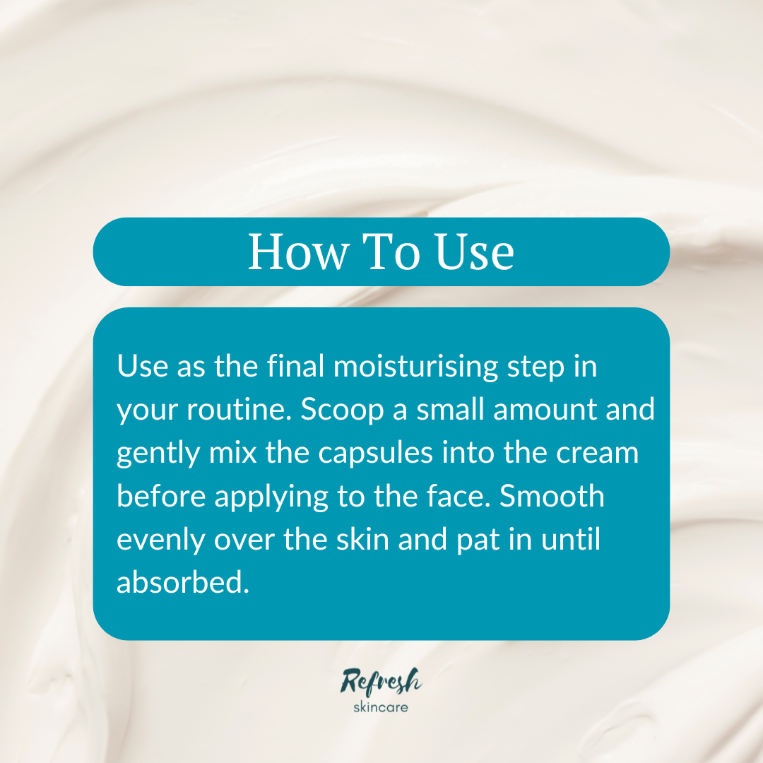 Medicube PDRN Pink Collagen Capsule Cream 55g directions on how to use. 