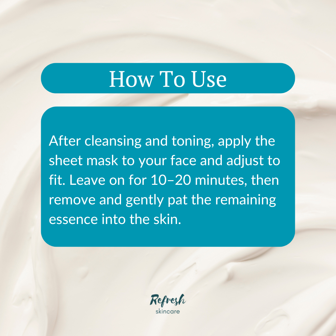 Torriden DIVE-IN Low Molecule Hyaluronic Acid Sheet Mask Pack 27ml 10 Pack directions on how to use. 