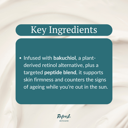 Mary & May Vegan Peptide Bakuchiol Sun Stick SPF50 key ingredients