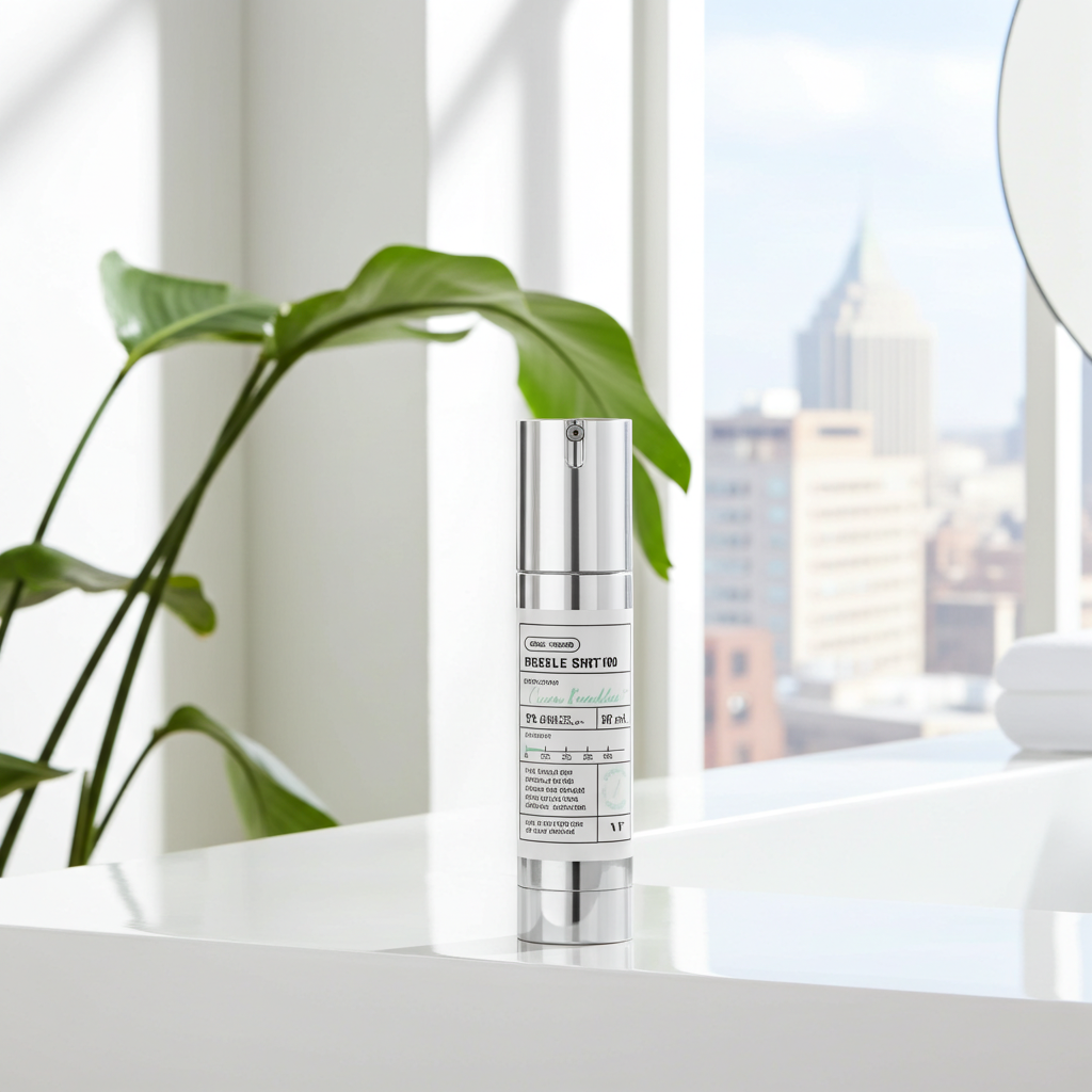 VT Cosmetics Reedle Shot 100 50ml on a shef. 