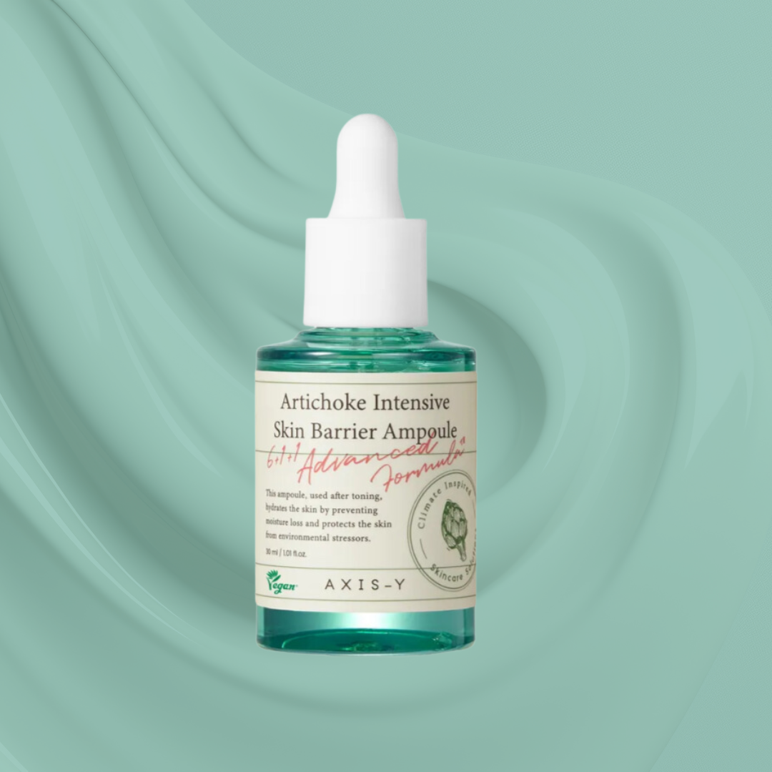 AXIS-Y Artichoke Intensive Skin Barrier Ampoule 30ml UK Background