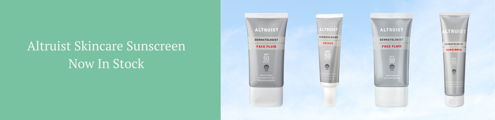 Altruist Skincare Sunscreen UK