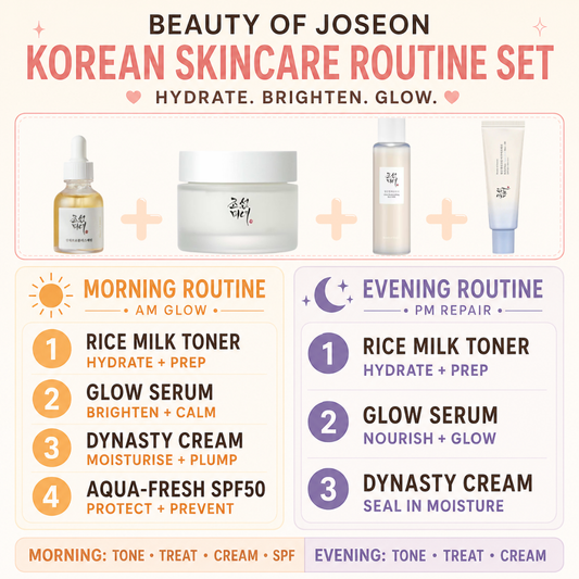 Korean Skincare Routine Set