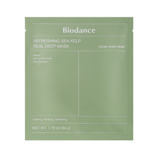 Biodance Refreshing Sea Kelp Real Deep Sheet Mask 34g UK