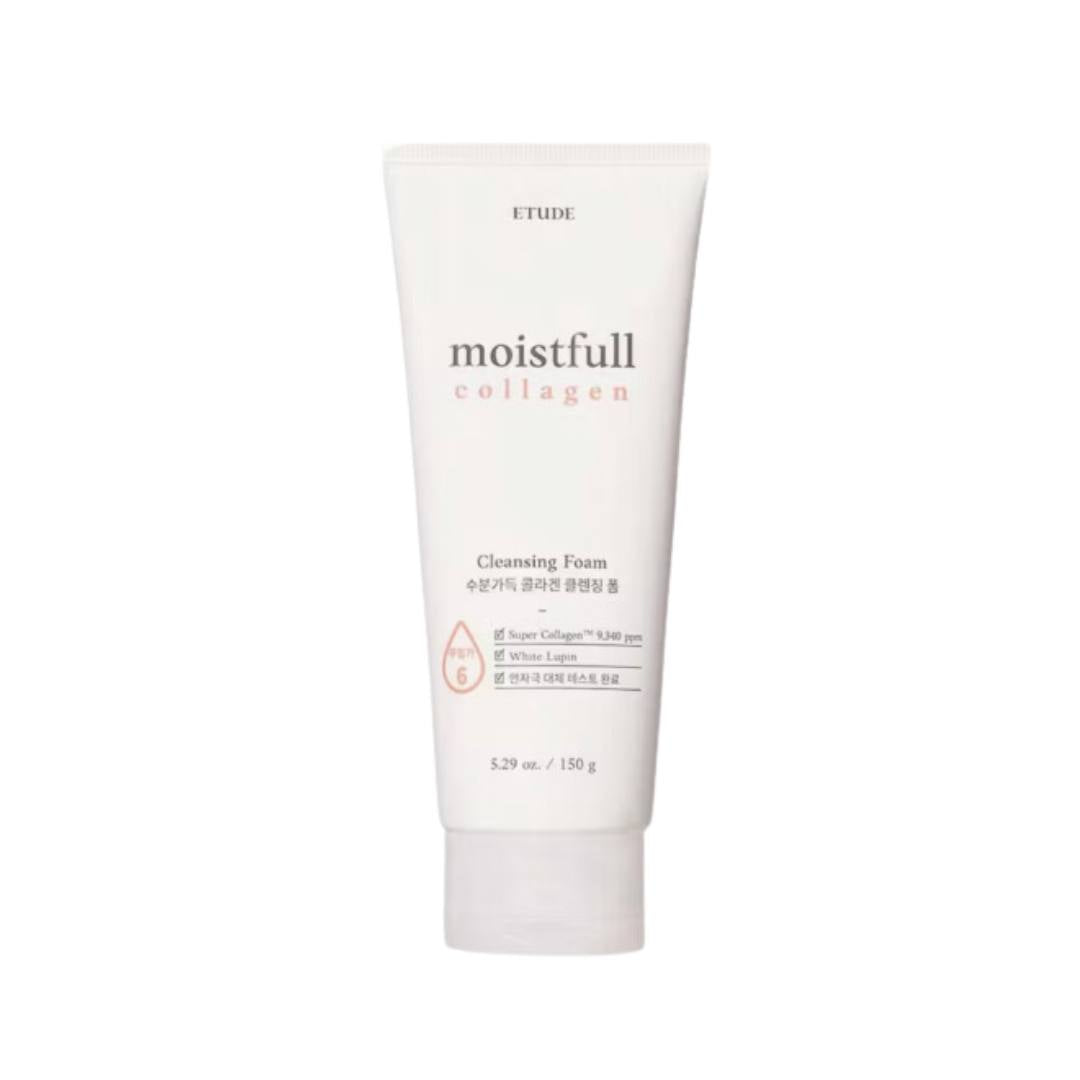 ETUDE Moistfull Collagen Intense Foam Cleanser K-beauty korean skincare UK