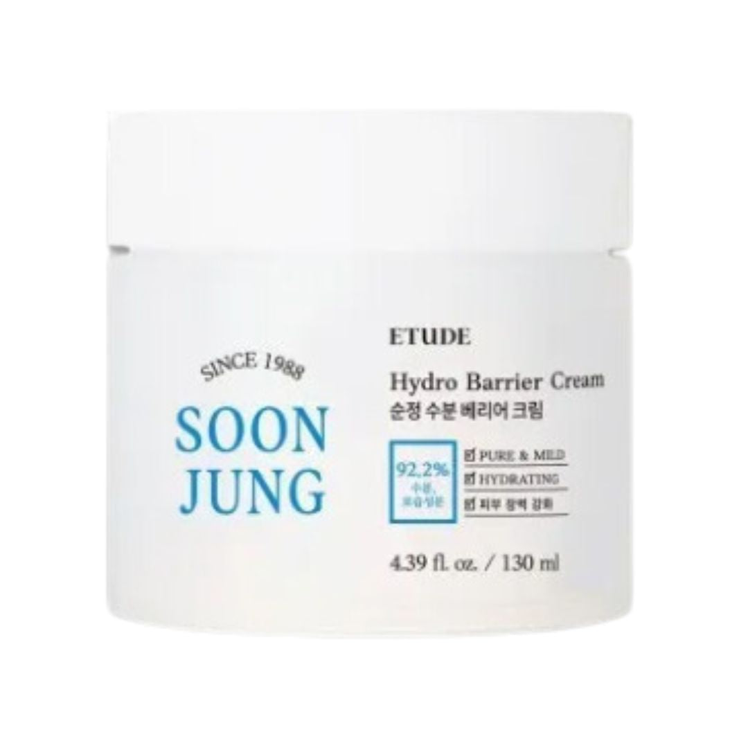 ETUDE Soon Jung Hydro Barrier Cream 130ml K-beauty Korean skincare UK