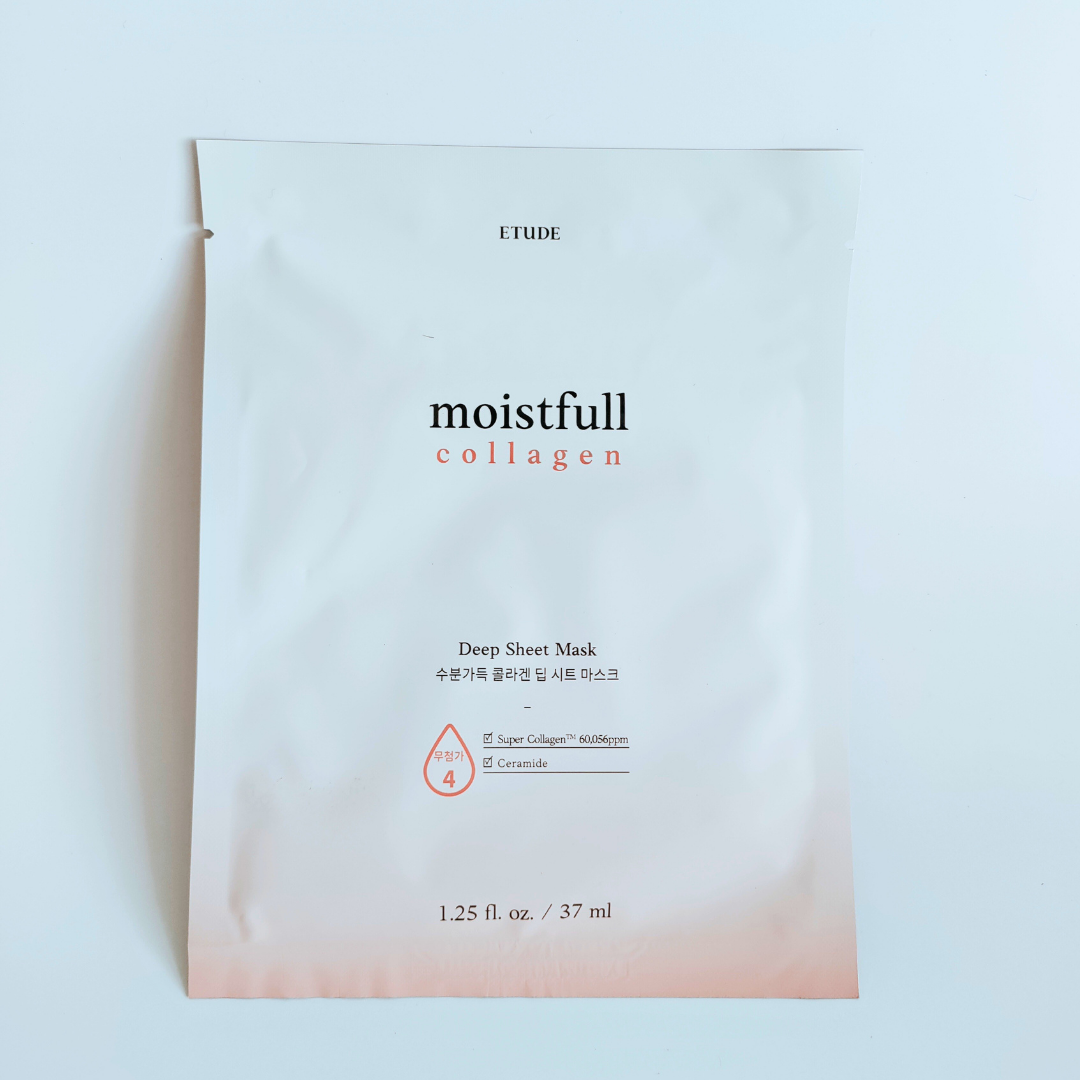 Etude Moistfull Collagen Ceramide Deep Sheet Mask 37ml front