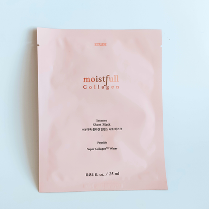 Etude Moistfull Collagen Peptide Intense Sheet Mask 25ml front