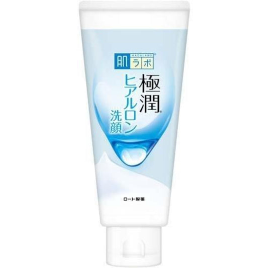 Hada Labo Gokujyun Hyaluronic Acid Face Wash 100g UK Korean K-Beauty Skincare
