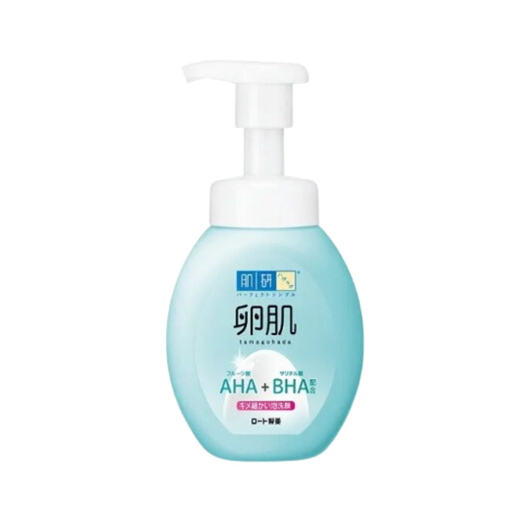 Hada Labo Tamagohada AHA+BHA Face Foam Peeling 160ml K-Beauty Korean Skincare UK